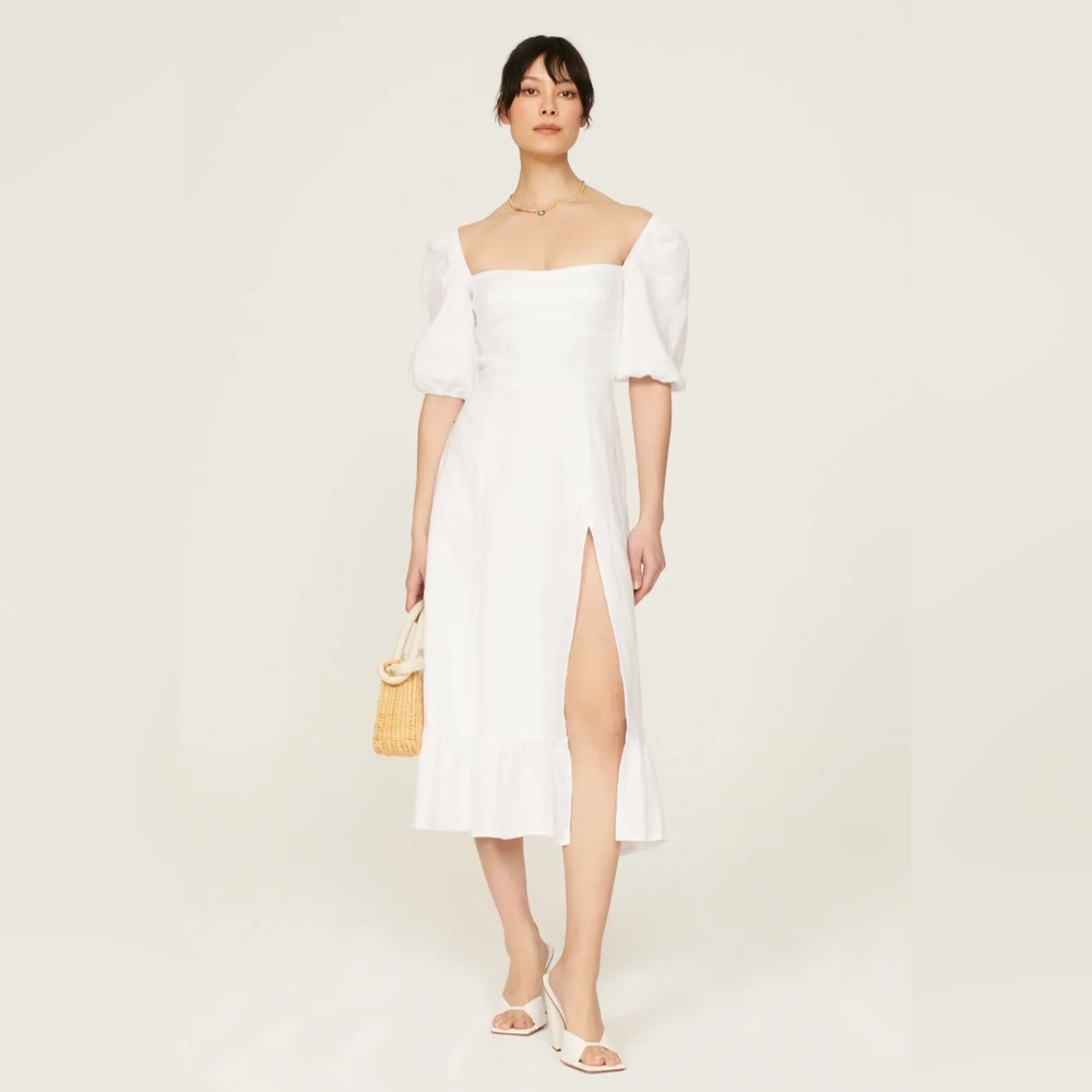 NWT Reformation Belgium Linen Dress - US Size 10